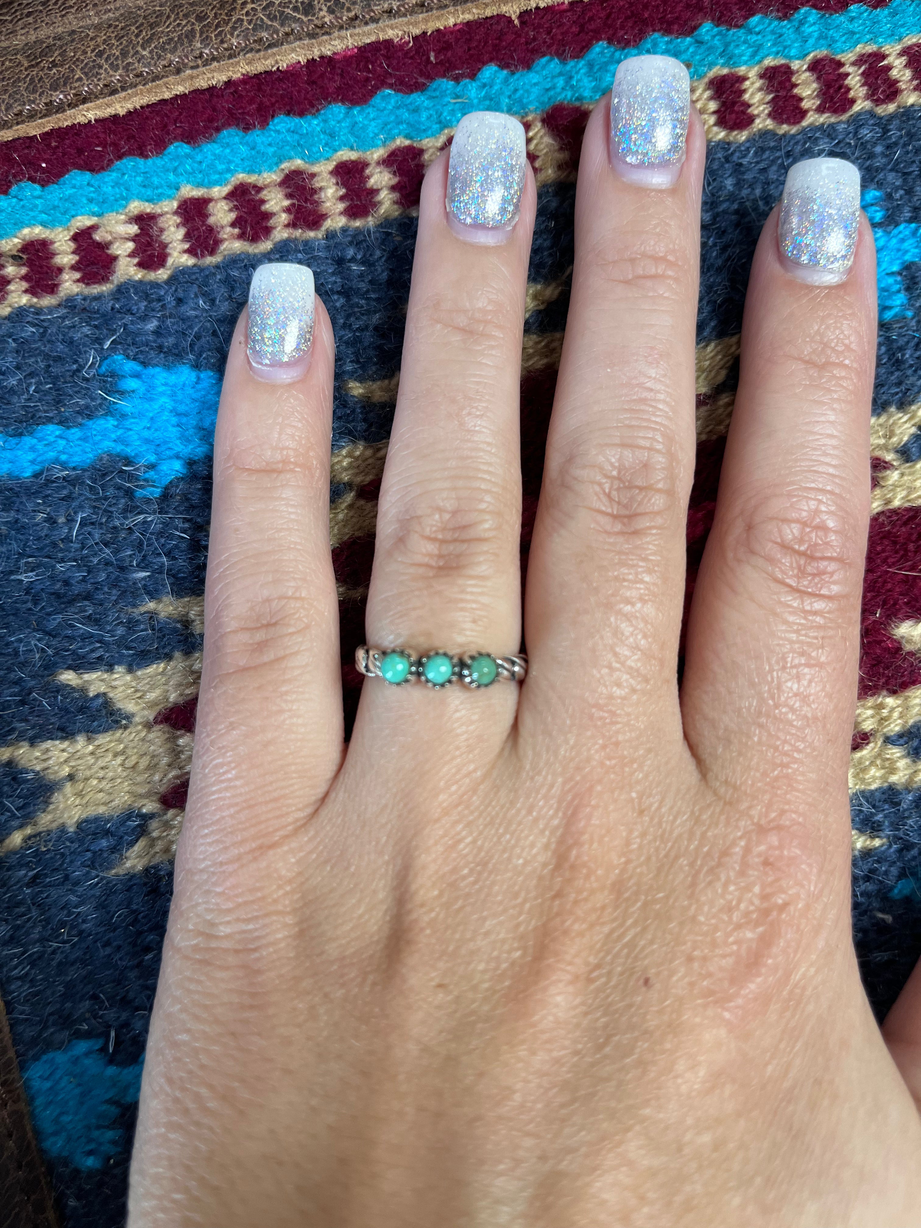The Lux Kingman Stacker Ring