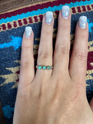 The Lux Kingman Stacker Ring
