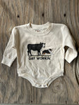 Cowkids Dayworkin Romper