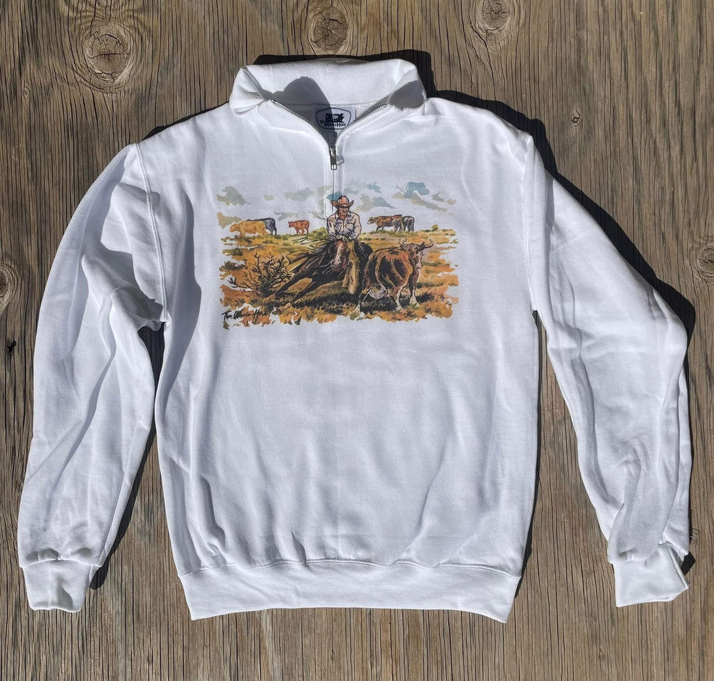 The Cutting Horse 1/4 Zip Pullover