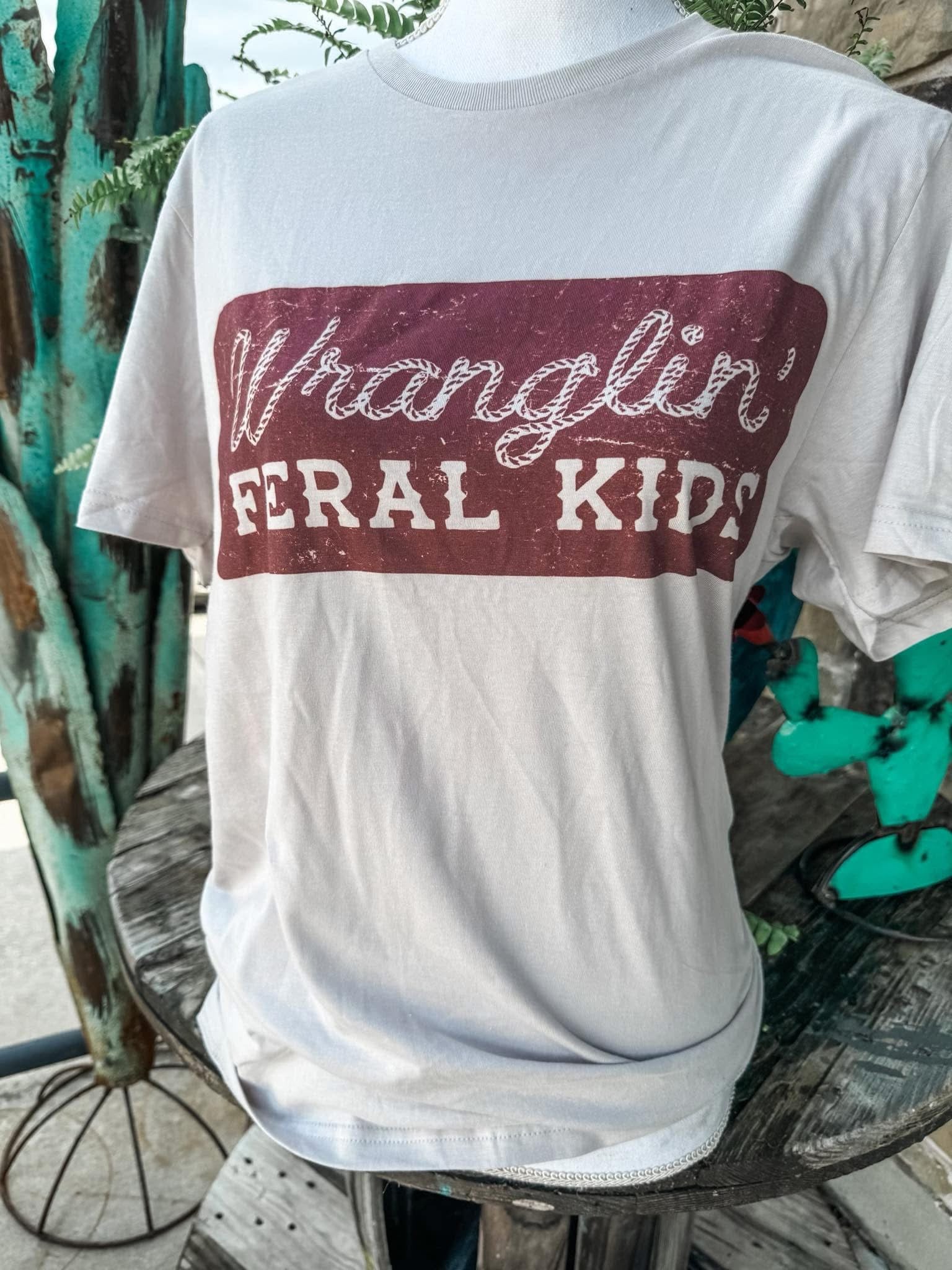 Wranglin Feral Kids Tee