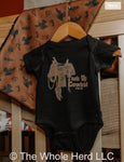 Cowkids Saddle Onesie