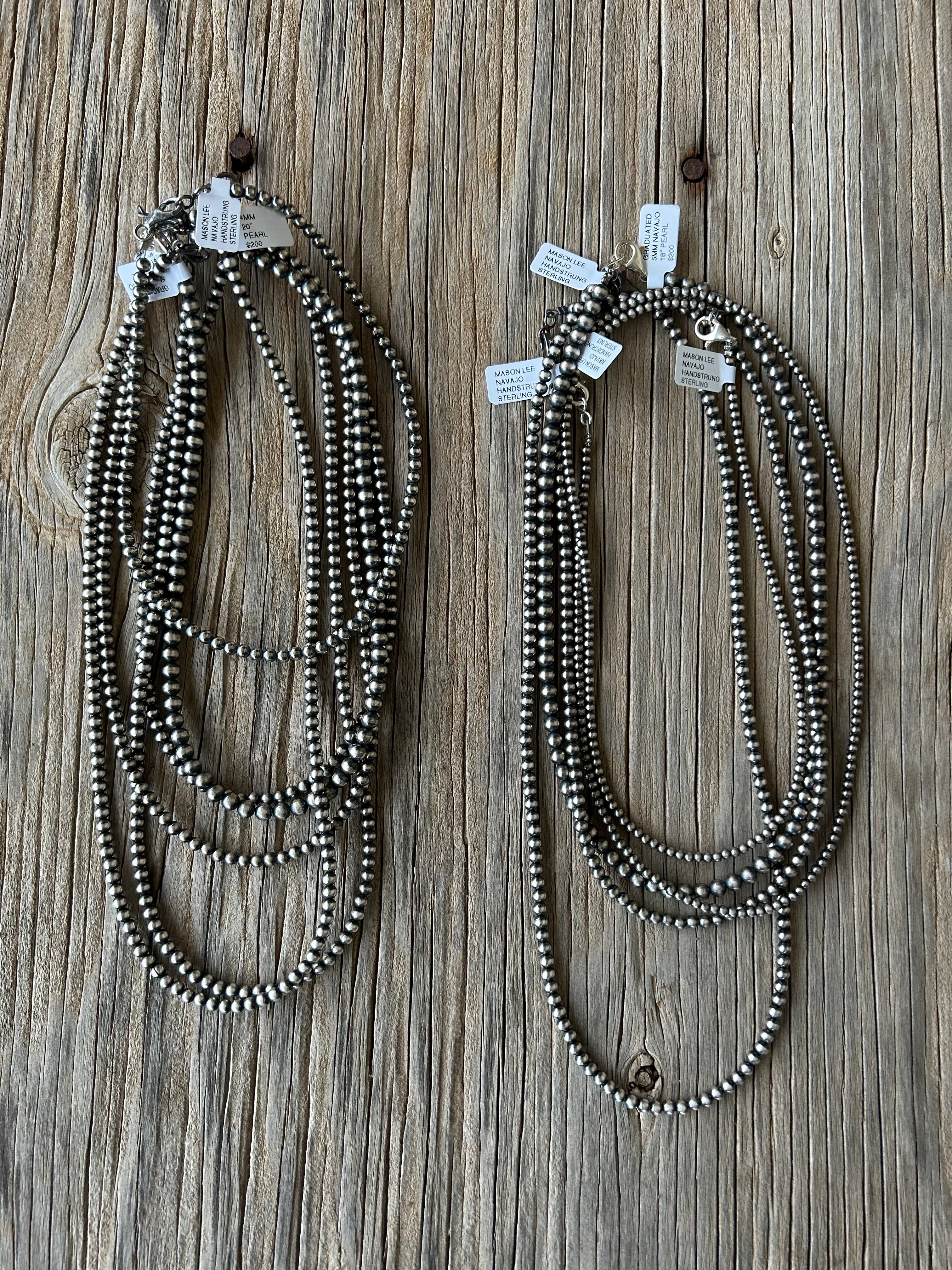 3mm Navajo Pearls